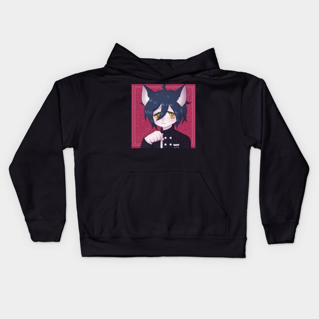 Catboy Shuichi Kids Hoodie by Rainb0w-S0da